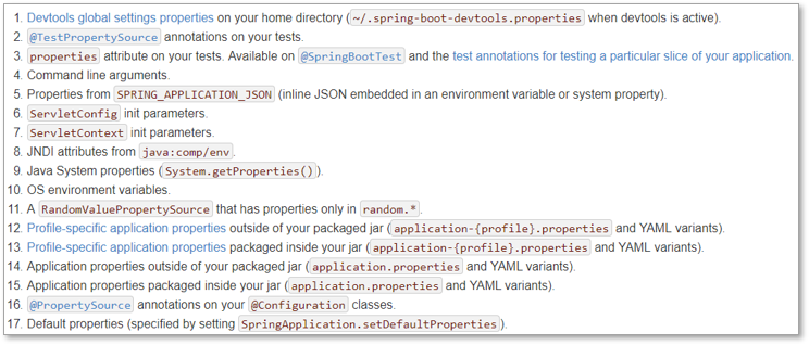 spring boot의 application 파일 읽는 순서